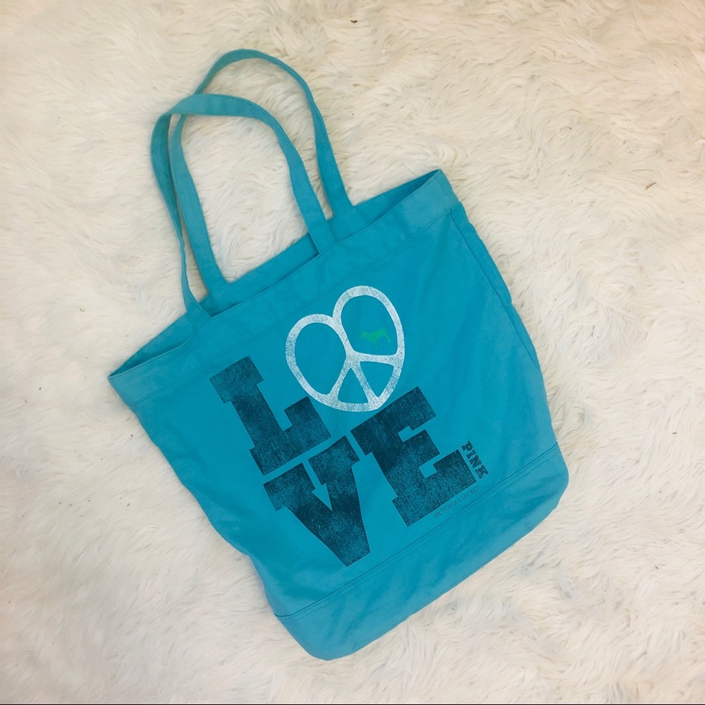 Victoria’s Secret Pink “Love” tote bag